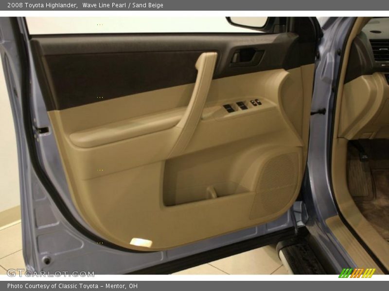 Wave Line Pearl / Sand Beige 2008 Toyota Highlander