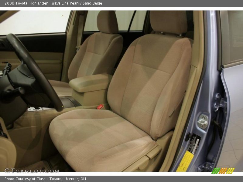 Wave Line Pearl / Sand Beige 2008 Toyota Highlander