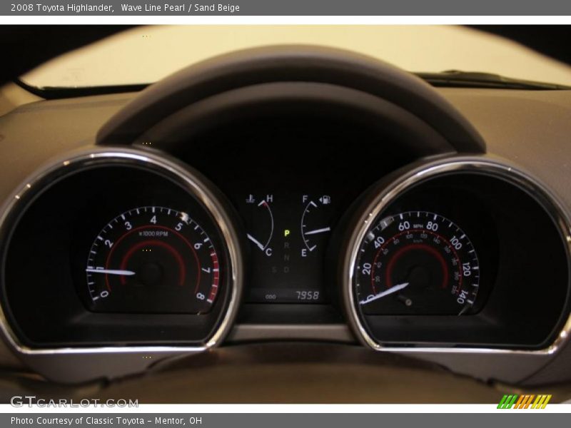 Wave Line Pearl / Sand Beige 2008 Toyota Highlander