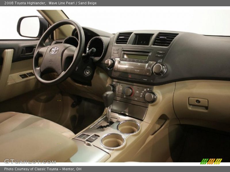 Wave Line Pearl / Sand Beige 2008 Toyota Highlander