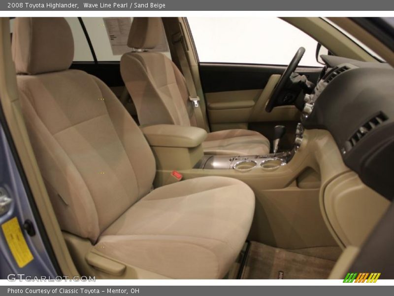 Wave Line Pearl / Sand Beige 2008 Toyota Highlander