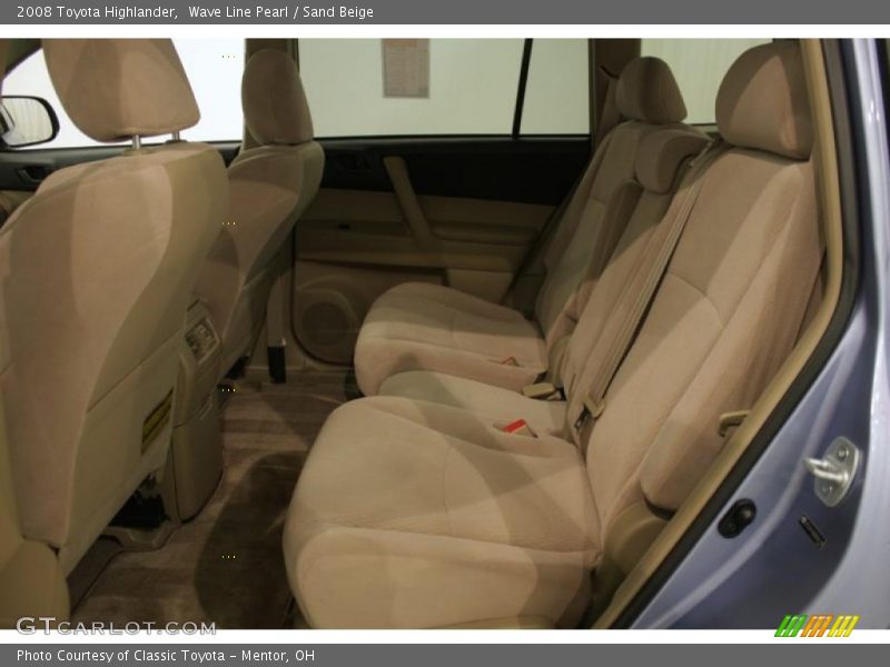 Wave Line Pearl / Sand Beige 2008 Toyota Highlander