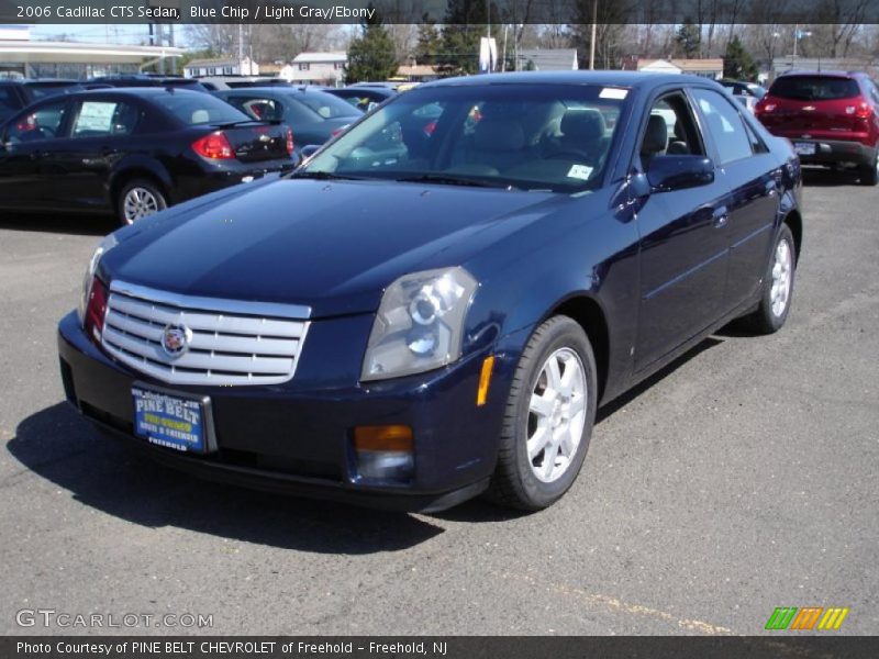 Blue Chip / Light Gray/Ebony 2006 Cadillac CTS Sedan