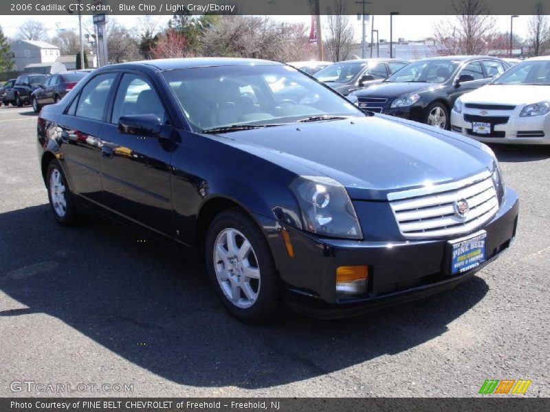 Blue Chip / Light Gray/Ebony 2006 Cadillac CTS Sedan