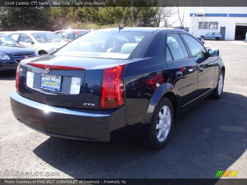 Blue Chip / Light Gray/Ebony 2006 Cadillac CTS Sedan
