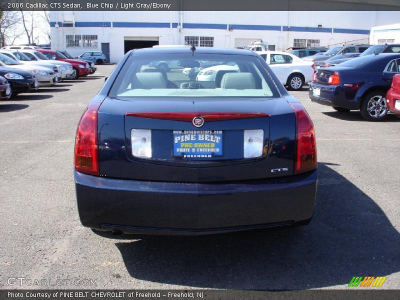 Blue Chip / Light Gray/Ebony 2006 Cadillac CTS Sedan