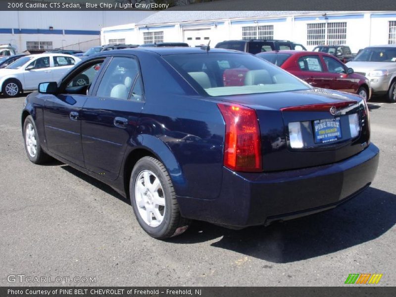 Blue Chip / Light Gray/Ebony 2006 Cadillac CTS Sedan