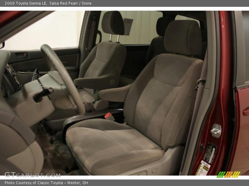 Salsa Red Pearl / Stone 2009 Toyota Sienna LE