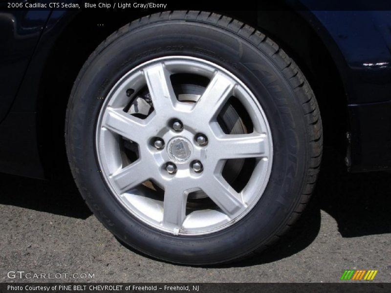 Blue Chip / Light Gray/Ebony 2006 Cadillac CTS Sedan