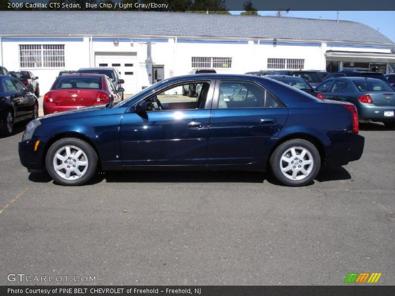 Blue Chip / Light Gray/Ebony 2006 Cadillac CTS Sedan