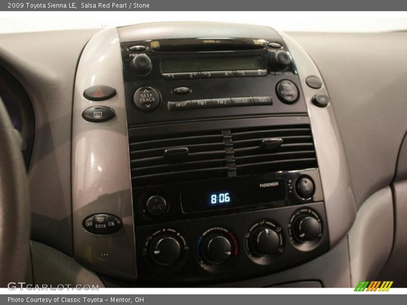 Salsa Red Pearl / Stone 2009 Toyota Sienna LE