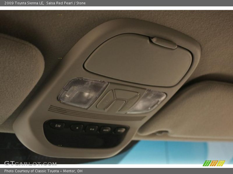 Salsa Red Pearl / Stone 2009 Toyota Sienna LE