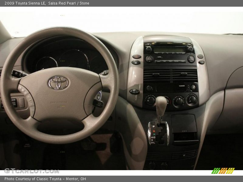 Salsa Red Pearl / Stone 2009 Toyota Sienna LE