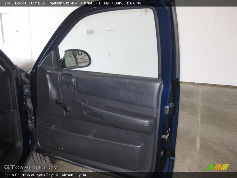 Patriot Blue Pearl / Dark Slate Gray 2003 Dodge Dakota SXT Regular Cab 4x4