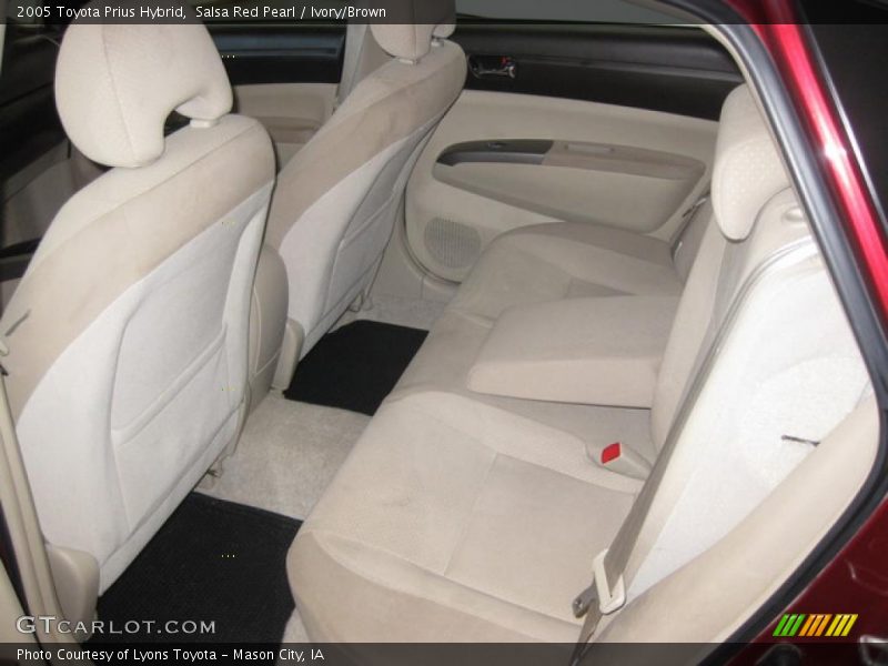 Salsa Red Pearl / Ivory/Brown 2005 Toyota Prius Hybrid