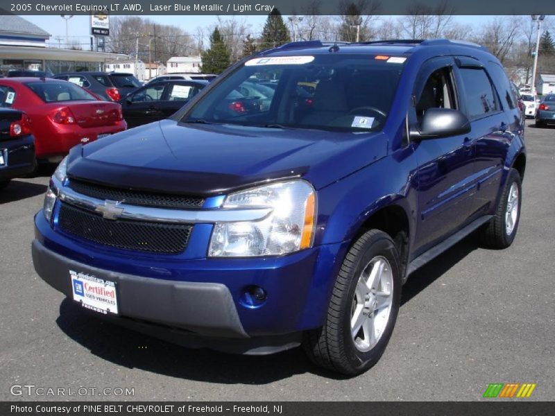 Laser Blue Metallic / Light Gray 2005 Chevrolet Equinox LT AWD