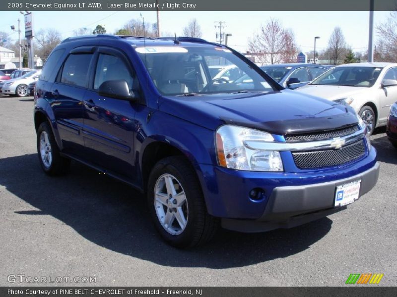 Laser Blue Metallic / Light Gray 2005 Chevrolet Equinox LT AWD