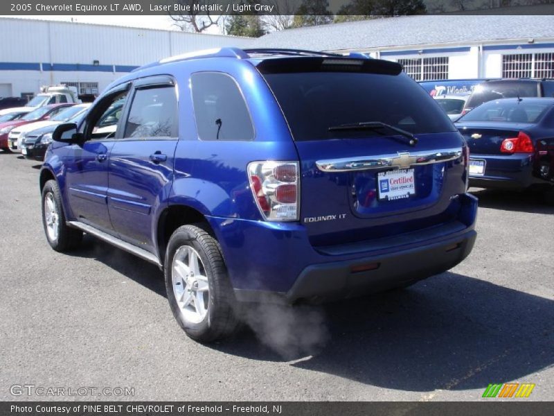 Laser Blue Metallic / Light Gray 2005 Chevrolet Equinox LT AWD