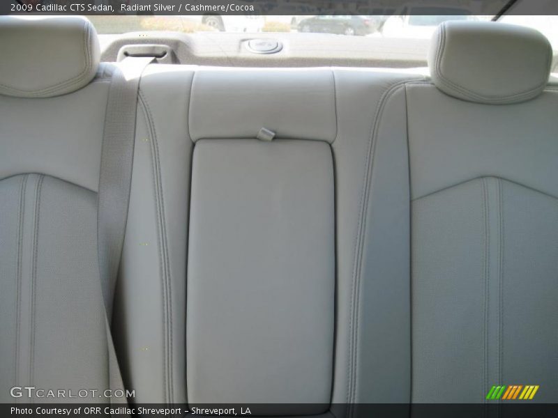 Radiant Silver / Cashmere/Cocoa 2009 Cadillac CTS Sedan