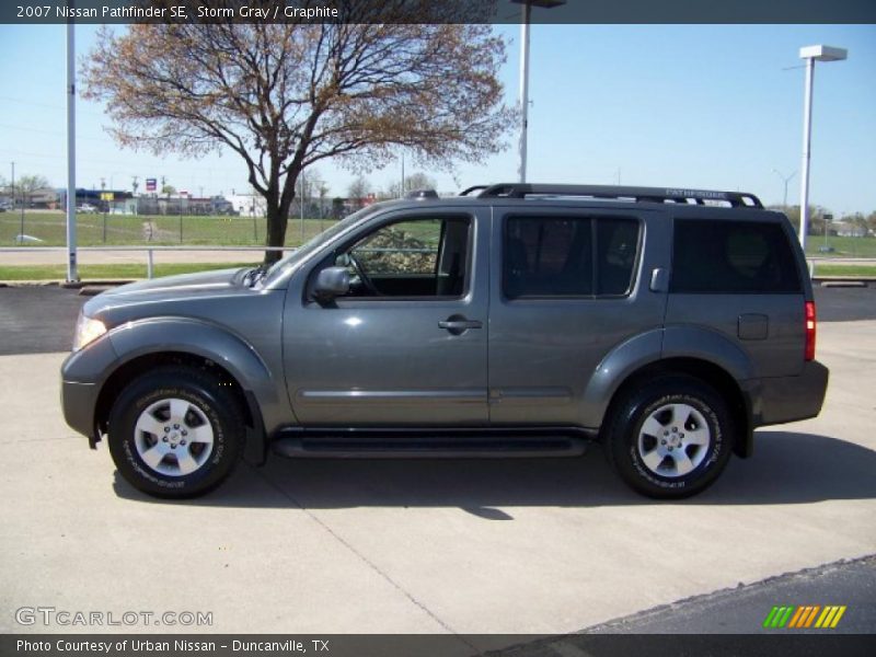 Storm Gray / Graphite 2007 Nissan Pathfinder SE