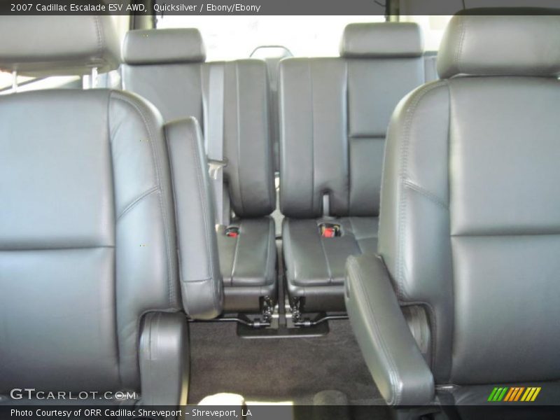 Quicksilver / Ebony/Ebony 2007 Cadillac Escalade ESV AWD