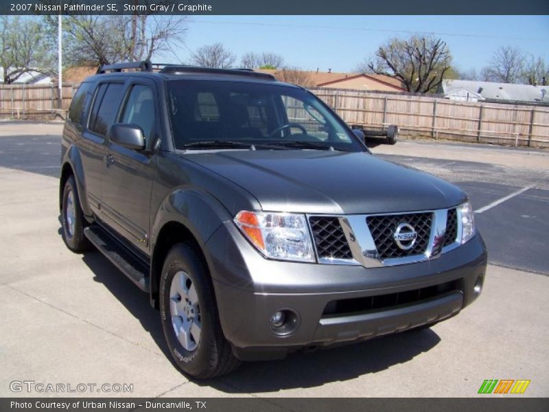 Storm Gray / Graphite 2007 Nissan Pathfinder SE
