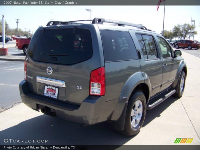 Storm Gray / Graphite 2007 Nissan Pathfinder SE