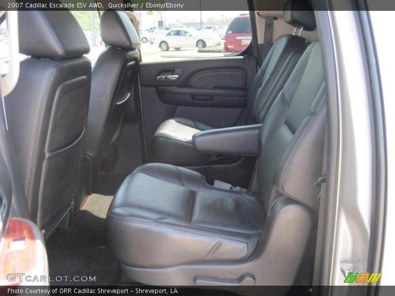 Quicksilver / Ebony/Ebony 2007 Cadillac Escalade ESV AWD