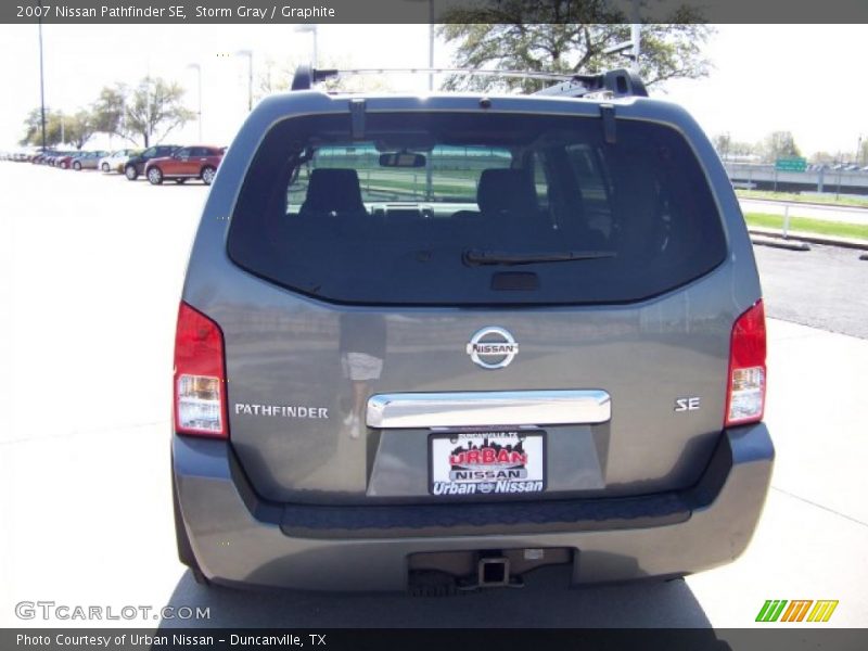 Storm Gray / Graphite 2007 Nissan Pathfinder SE