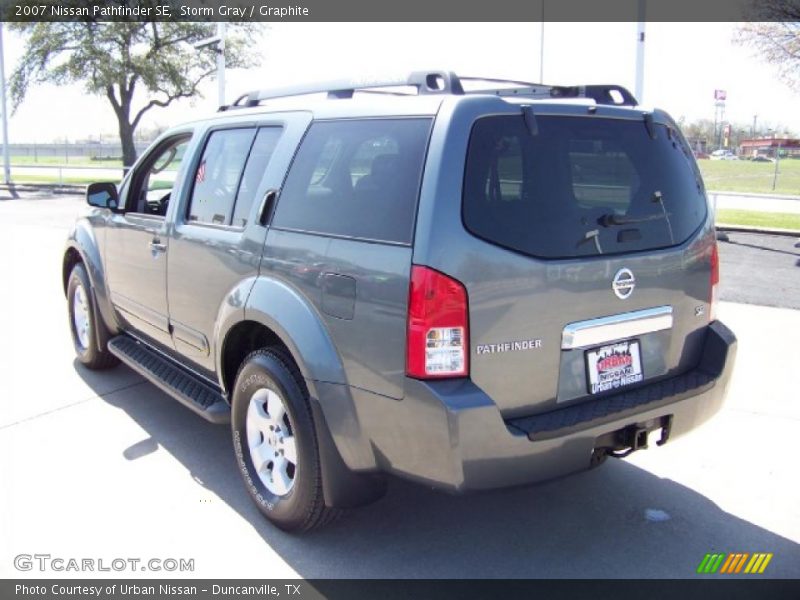 Storm Gray / Graphite 2007 Nissan Pathfinder SE