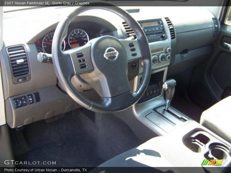 Storm Gray / Graphite 2007 Nissan Pathfinder SE