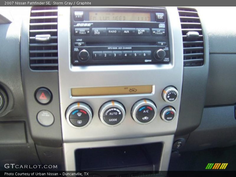 Storm Gray / Graphite 2007 Nissan Pathfinder SE