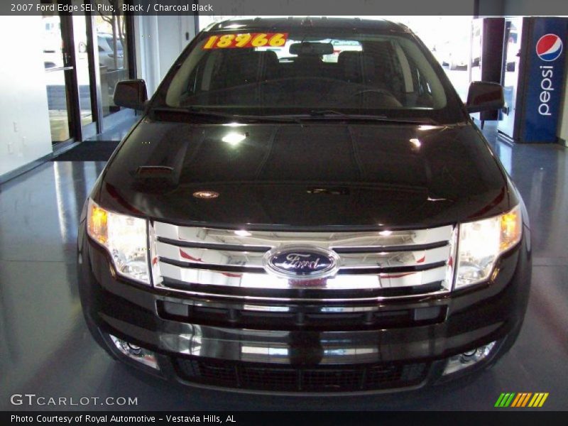 Black / Charcoal Black 2007 Ford Edge SEL Plus