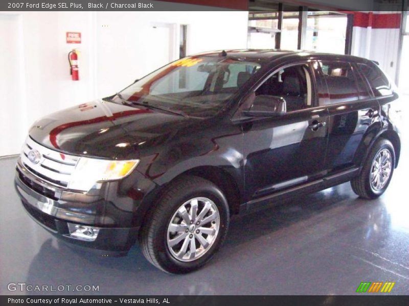 Black / Charcoal Black 2007 Ford Edge SEL Plus