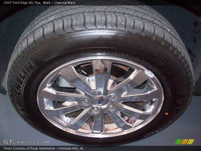 Black / Charcoal Black 2007 Ford Edge SEL Plus