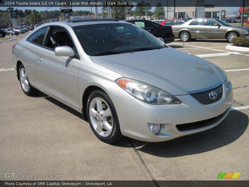 Lunar Mist Metallic / Dark Stone Gray 2004 Toyota Solara SLE V6 Coupe