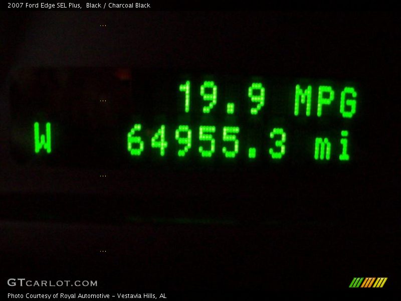 Black / Charcoal Black 2007 Ford Edge SEL Plus