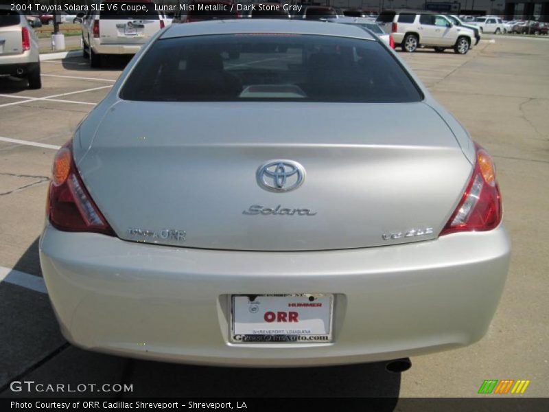 Lunar Mist Metallic / Dark Stone Gray 2004 Toyota Solara SLE V6 Coupe
