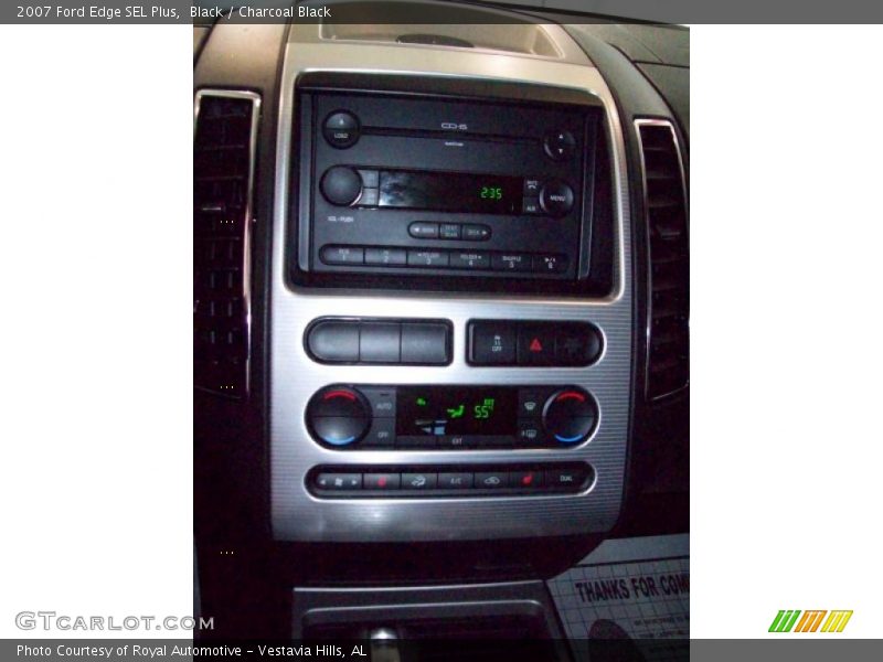 Black / Charcoal Black 2007 Ford Edge SEL Plus