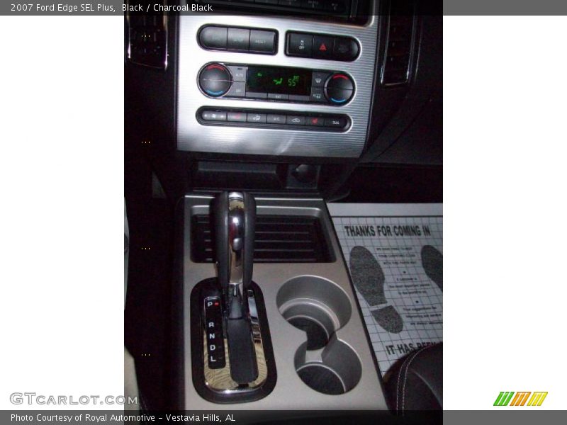 Black / Charcoal Black 2007 Ford Edge SEL Plus