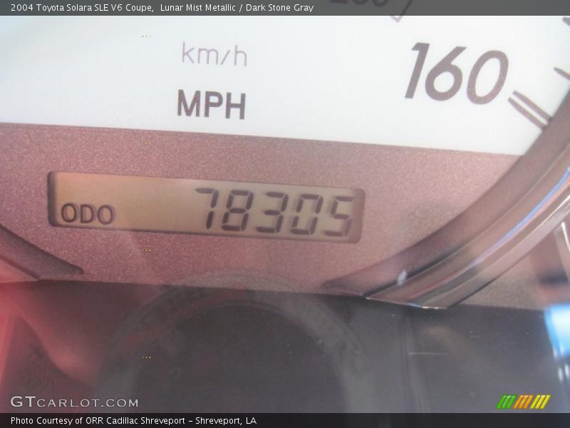 Lunar Mist Metallic / Dark Stone Gray 2004 Toyota Solara SLE V6 Coupe