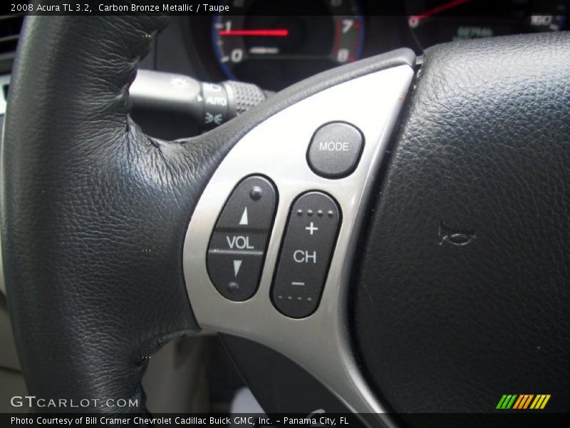 Carbon Bronze Metallic / Taupe 2008 Acura TL 3.2