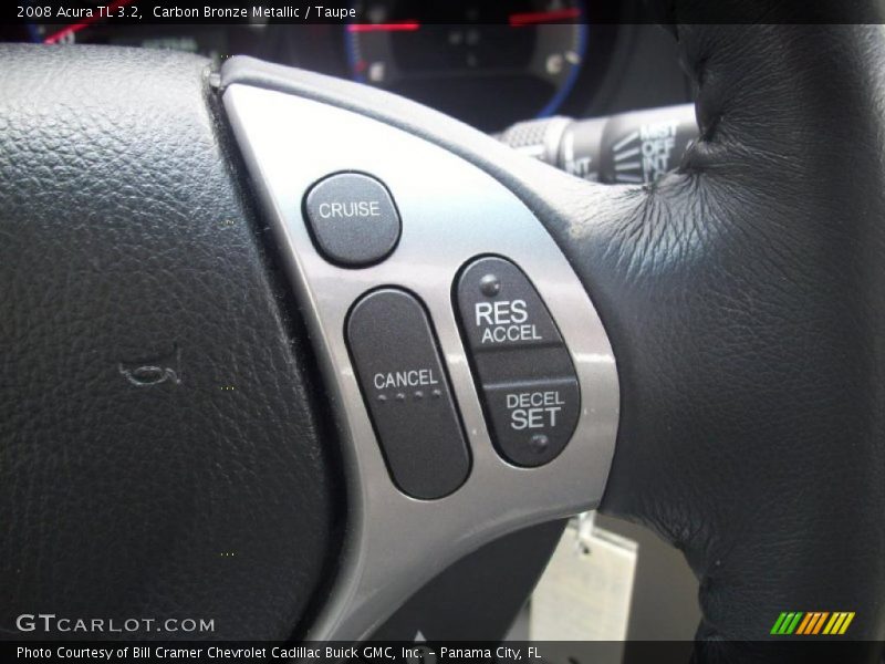 Carbon Bronze Metallic / Taupe 2008 Acura TL 3.2