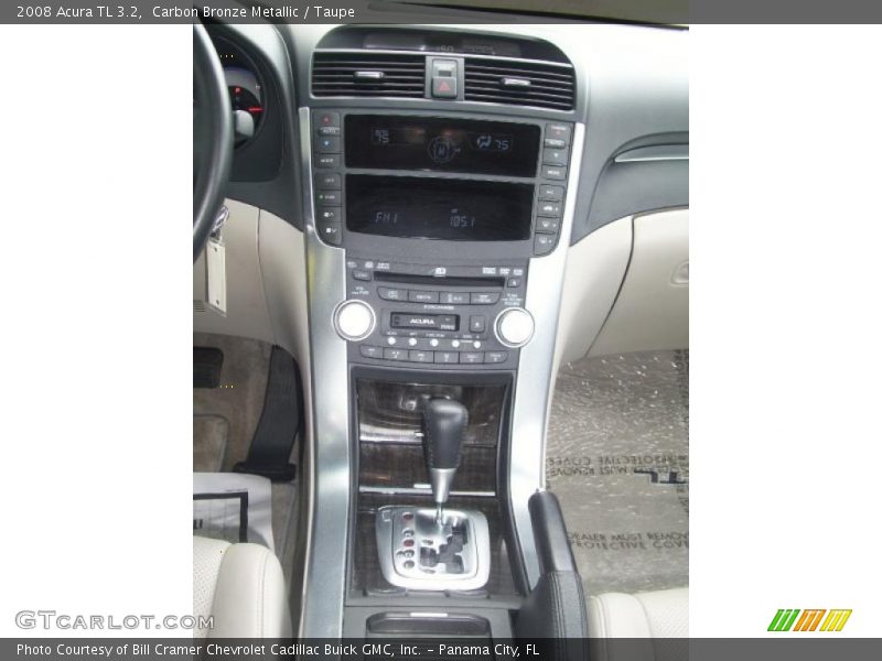 Carbon Bronze Metallic / Taupe 2008 Acura TL 3.2