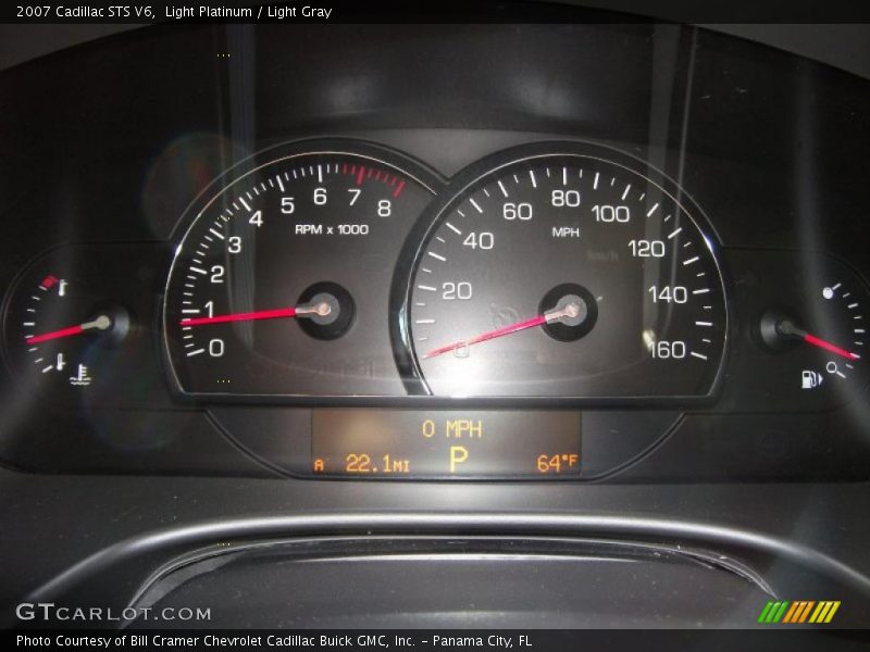 Light Platinum / Light Gray 2007 Cadillac STS V6