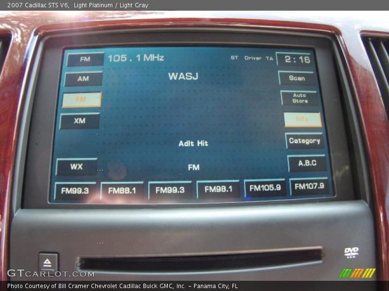 Light Platinum / Light Gray 2007 Cadillac STS V6