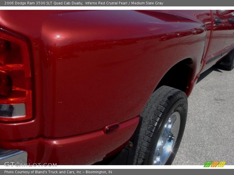 Inferno Red Crystal Pearl / Medium Slate Gray 2006 Dodge Ram 3500 SLT Quad Cab Dually