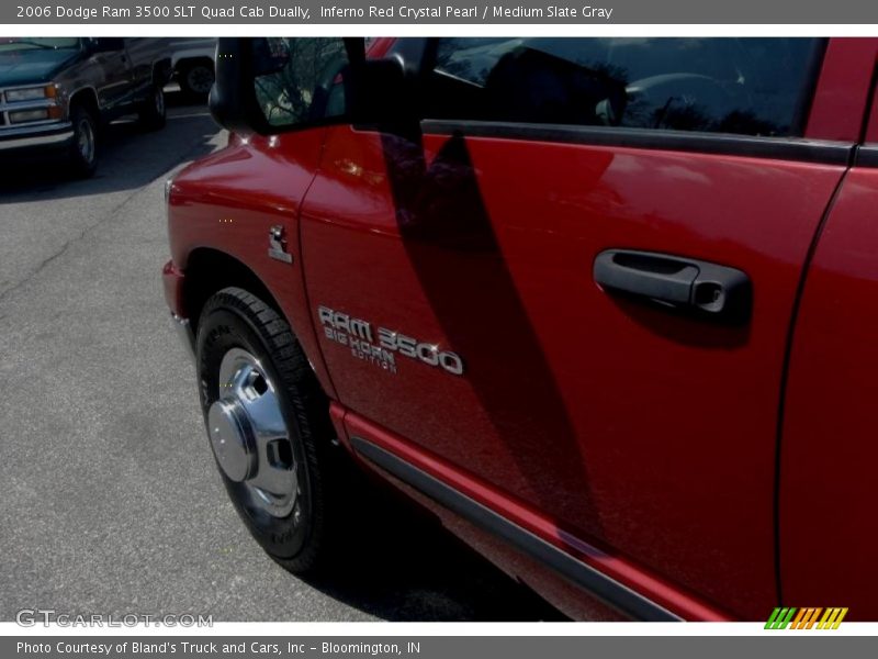 Inferno Red Crystal Pearl / Medium Slate Gray 2006 Dodge Ram 3500 SLT Quad Cab Dually