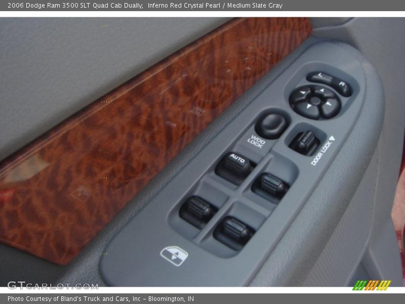 Inferno Red Crystal Pearl / Medium Slate Gray 2006 Dodge Ram 3500 SLT Quad Cab Dually