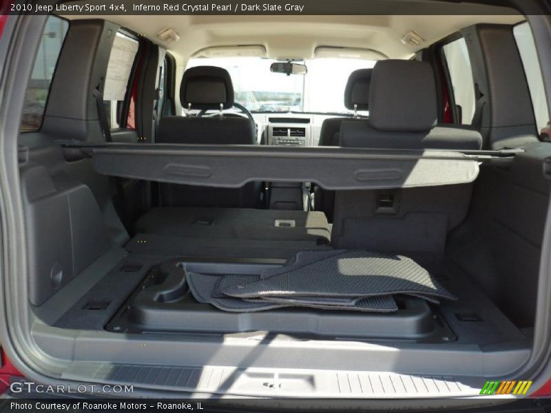 Inferno Red Crystal Pearl / Dark Slate Gray 2010 Jeep Liberty Sport 4x4